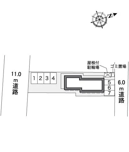 ★手数料０円★刈谷市高倉町４丁目 月極駐車場